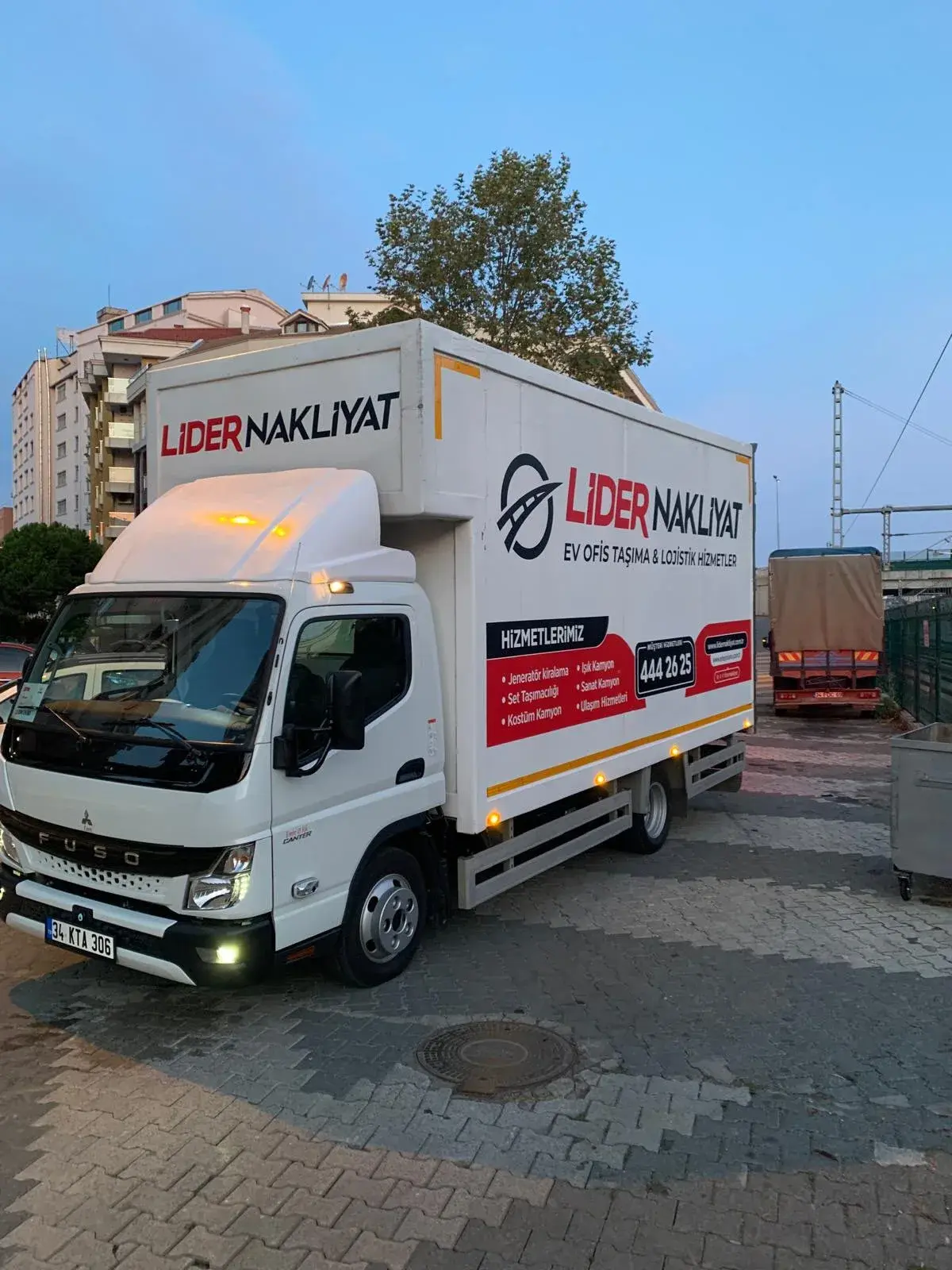 İstanbul nakliyat hizmeti taşıma aracı